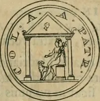 An illustration from Numismata ærea imperatorum, augustarum, et cæsarum, in coloniis, municilpiis, et urbibus jure latio donatis, ex omni modulo percussa (1695)