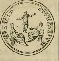 An illustration from Numismata ærea imperatorum, augustarum, et cæsarum, in coloniis, municilpiis, et urbibus jure latio donatis, ex omni modulo percussa (1695)