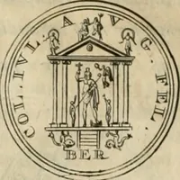 An illustration from Numismata ærea imperatorum, augustarum, et cæsarum, in coloniis, municilpiis, et urbibus jure latio donatis, ex omni modulo percussa (1695)