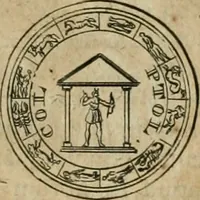 An illustration from Numismata ærea imperatorum, augustarum, et cæsarum, in coloniis, municilpiis, et urbibus jure latio donatis, ex omni modulo percussa (1695)
