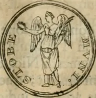 An illustration from Numismata ærea imperatorum, augustarum, et cæsarum, in coloniis, municilpiis, et urbibus jure latio donatis, ex omni modulo percussa (1695)