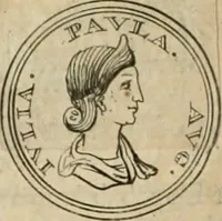 An illustration from Numismata ærea imperatorum, augustarum, et cæsarum, in coloniis, municilpiis, et urbibus jure latio donatis, ex omni modulo percussa (1695)