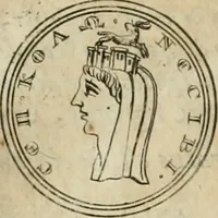 An illustration from Numismata ærea imperatorum, augustarum, et cæsarum, in coloniis, municilpiis, et urbibus jure latio donatis, ex omni modulo percussa (1695)