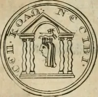 An illustration from Numismata ærea imperatorum, augustarum, et cæsarum, in coloniis, municilpiis, et urbibus jure latio donatis, ex omni modulo percussa (1695)