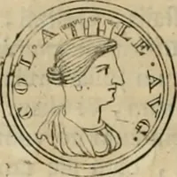 An illustration from Numismata ærea imperatorum, augustarum, et cæsarum, in coloniis, municilpiis, et urbibus jure latio donatis, ex omni modulo percussa (1695)