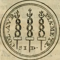 An illustration from Numismata ærea imperatorum, augustarum, et cæsarum, in coloniis, municilpiis, et urbibus jure latio donatis, ex omni modulo percussa (1695)