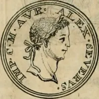 An illustration from Numismata ærea imperatorum, augustarum, et cæsarum, in coloniis, municilpiis, et urbibus jure latio donatis, ex omni modulo percussa (1695)