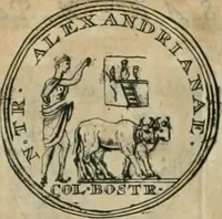An illustration from Numismata ærea imperatorum, augustarum, et cæsarum, in coloniis, municilpiis, et urbibus jure latio donatis, ex omni modulo percussa (1695)