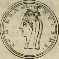 An illustration from Numismata ærea imperatorum, augustarum, et cæsarum, in coloniis, municilpiis, et urbibus jure latio donatis, ex omni modulo percussa (1695)