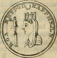 An illustration from Numismata ærea imperatorum, augustarum, et cæsarum, in coloniis, municilpiis, et urbibus jure latio donatis, ex omni modulo percussa (1695)
