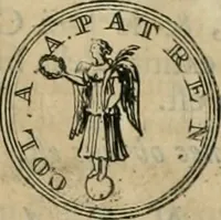 An illustration from Numismata ærea imperatorum, augustarum, et cæsarum, in coloniis, municilpiis, et urbibus jure latio donatis, ex omni modulo percussa (1695)