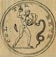 An illustration from Numismata ærea imperatorum, augustarum, et cæsarum, in coloniis, municilpiis, et urbibus jure latio donatis, ex omni modulo percussa (1695)