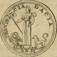 An illustration from Numismata ærea imperatorum, augustarum, et cæsarum, in coloniis, municilpiis, et urbibus jure latio donatis, ex omni modulo percussa (1695)