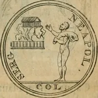 An illustration from Numismata ærea imperatorum, augustarum, et cæsarum, in coloniis, municilpiis, et urbibus jure latio donatis, ex omni modulo percussa (1695)