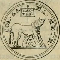 An illustration from Numismata ærea imperatorum, augustarum, et cæsarum, in coloniis, municilpiis, et urbibus jure latio donatis, ex omni modulo percussa (1695)