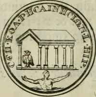 An illustration from Numismata ærea imperatorum, augustarum, et cæsarum, in coloniis, municilpiis, et urbibus jure latio donatis, ex omni modulo percussa (1695)