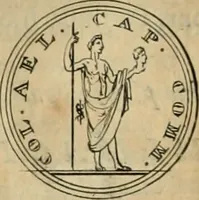 An illustration from Numismata ærea imperatorum, augustarum, et cæsarum, in coloniis, municilpiis, et urbibus jure latio donatis, ex omni modulo percussa (1695)