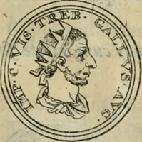 An illustration from Numismata ærea imperatorum, augustarum, et cæsarum, in coloniis, municilpiis, et urbibus jure latio donatis, ex omni modulo percussa (1695)