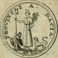 An illustration from Numismata ærea imperatorum, augustarum, et cæsarum, in coloniis, municilpiis, et urbibus jure latio donatis, ex omni modulo percussa (1695)