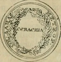 An illustration from Numismata ærea imperatorum, augustarum, et cæsarum, in coloniis, municilpiis, et urbibus jure latio donatis, ex omni modulo percussa (1695)