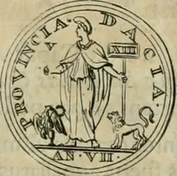 An illustration from Numismata ærea imperatorum, augustarum, et cæsarum, in coloniis, municilpiis, et urbibus jure latio donatis, ex omni modulo percussa (1695)