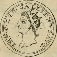 An illustration from Numismata ærea imperatorum, augustarum, et cæsarum, in coloniis, municilpiis, et urbibus jure latio donatis, ex omni modulo percussa (1695)