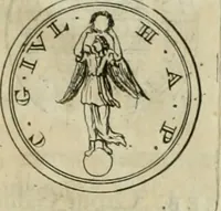 An illustration from Numismata ærea imperatorum, augustarum, et cæsarum, in coloniis, municilpiis, et urbibus jure latio donatis, ex omni modulo percussa (1695)