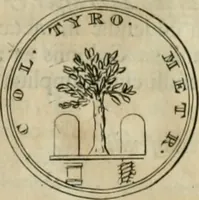 An illustration from Numismata ærea imperatorum, augustarum, et cæsarum, in coloniis, municilpiis, et urbibus jure latio donatis, ex omni modulo percussa (1695)