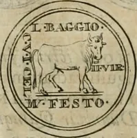 An illustration from Numismata ærea imperatorum, augustarum, et cæsarum, in coloniis, municilpiis, et urbibus jure latio donatis, ex omni modulo percussa (1695)