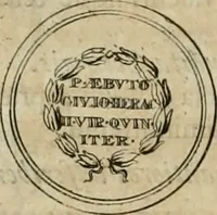 An illustration from Numismata ærea imperatorum, augustarum, et cæsarum, in coloniis, municilpiis, et urbibus jure latio donatis, ex omni modulo percussa (1695)