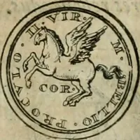 An illustration from Numismata ærea imperatorum, augustarum, et cæsarum, in coloniis, municilpiis, et urbibus jure latio donatis, ex omni modulo percussa (1695)