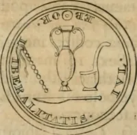 An illustration from Numismata ærea imperatorum, augustarum, et cæsarum, in coloniis, municilpiis, et urbibus jure latio donatis, ex omni modulo percussa (1695)