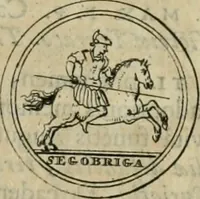 An illustration from Numismata ærea imperatorum, augustarum, et cæsarum, in coloniis, municilpiis, et urbibus jure latio donatis, ex omni modulo percussa (1695)
