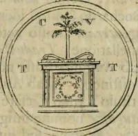 An illustration from Numismata ærea imperatorum, augustarum, et cæsarum, in coloniis, municilpiis, et urbibus jure latio donatis, ex omni modulo percussa (1695)