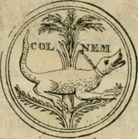 An illustration from Numismata ærea imperatorum, augustarum, et cæsarum, in coloniis, municilpiis, et urbibus jure latio donatis, ex omni modulo percussa (1695)