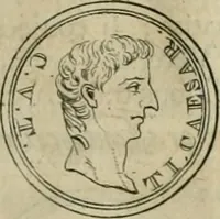An illustration from Numismata ærea imperatorum, augustarum, et cæsarum, in coloniis, municilpiis, et urbibus jure latio donatis, ex omni modulo percussa (1695)