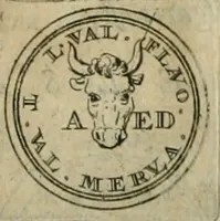 An illustration from Numismata ærea imperatorum, augustarum, et cæsarum, in coloniis, municilpiis, et urbibus jure latio donatis, ex omni modulo percussa (1695)