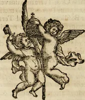 An illustration from Numismata summorum pontificum Templi Vaticani fabricam indicantia, chronologica ejusdem fabricae narratione ac multiplici eruditione explicata. Atque uberiori numismatum omnium pontificiorum lucubrationi veluti prodromus praemissa (1700)