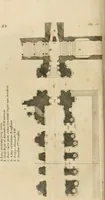 An illustration from Numismata summorum pontificum Templi Vaticani fabricam indicantia, chronologica ejusdem fabricae narratione ac multiplici eruditione explicata. Atque uberiori numismatum omnium pontificiorum lucubrationi veluti prodromus praemissa (1700)