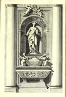 An illustration from Numismata summorum pontificum Templi Vaticani fabricam indicantia (1696)