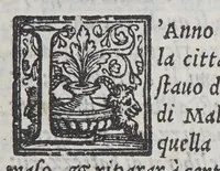 An illustration from Nuoui auisi dell'Indie di Portogallo, riceuuti dalli reuerendi padri della Compagnia di Giesu, (1568)