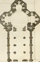 An illustration from Nuova descrizione del Vaticano, o sia, della sacrosanta basilica di S. Pietro (1762)