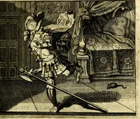 An illustration from Nuttelyck huys-boeck ... Benevens alle de overgebleven gedichten ... de lof-en rouw-gedichten en graft-schriften (1769)