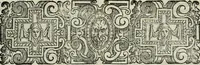 An illustration from ... Nvmerorvm mysteria. Opvs ... in quo mirus in primis, idemq; perpetuus arithmeticae Pythagoricae cum diuinae paginae numeris consensus, ex abditis plurimarum disciplinarum fontibus hausta, multiplici ratione probatur (1591)