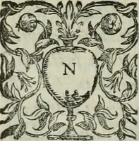 An illustration from ... Nvmerorvm mysteria. Opvs ... in quo mirus in primis, idemq; perpetuus arithmeticae Pythagoricae cum diuinae paginae numeris consensus, ex abditis plurimarum disciplinarum fontibus hausta, multiplici ratione probatur (1591)