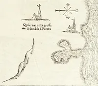 Picture 7 of 12 from Nvova inventione di fabricar fortezze, : di varie forme, in qvalvnqve sito di piano, di monte, in acqua, con diuersi disegni, et vn trattato del modo, che si hà da osseruare in esse, con le sve misvre, et ordine di levar le piante, tanto in fortezze reali, quanto non reali. (1598), leaf 99