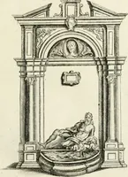 An illustration from Nvova racolta di fontane che si vedano nel alma citta di Roma, Tivoli e Frascati (1678)