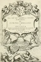 Picture 2 of 49 from Nvova racolta di fontane che si vedano nel alma citta di Roma, Tivoli e Frascati (1678), leaf 4