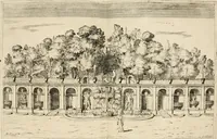 An illustration from Nvova racolta di fontane che si vedano nel alma citta di Roma, Tivoli e Frascati (1678)