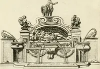 An illustration from Nvova racolta di fontane che si vedano nel alma citta di Roma, Tivoli e Frascati (1678)